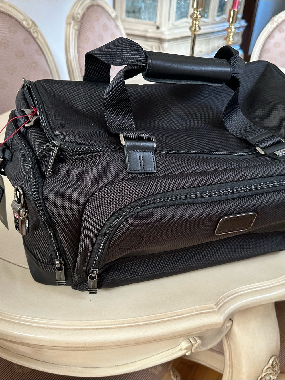 BRAND NEW TUMI Black Men's Duffel Bag Travel & Gym Bag